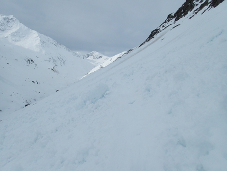 a beautiful skitouring spring season in otztal alps in austria