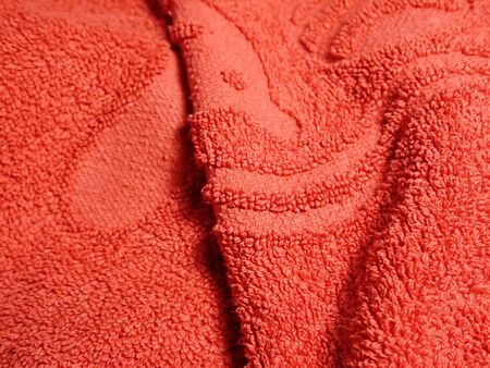 a close  detail of a clothes fabric textureの写真素材