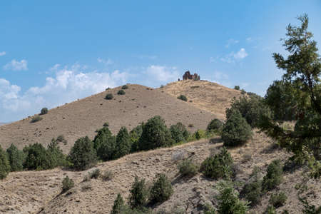 ruim of temple havuts tar in chosrov reservation in armenia