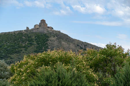 famous mtscheta cathedral svetitschoveli near tbilisi in georgia
