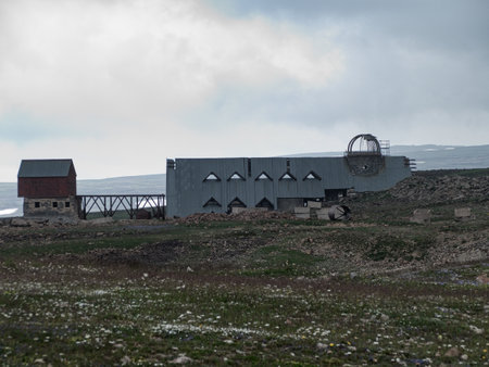 old abandoned meteorological station in armenia mountains by kari lake