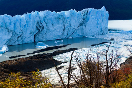 beautiful amazing perito moreno glacier in argentina patagonia