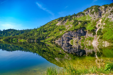 summer hiking adventure in totes gebirge austria alps