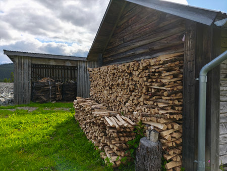 Froa gruva old copper mine in sweden tourist attractionの写真素材