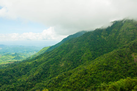 Mountain view at thailandの写真素材