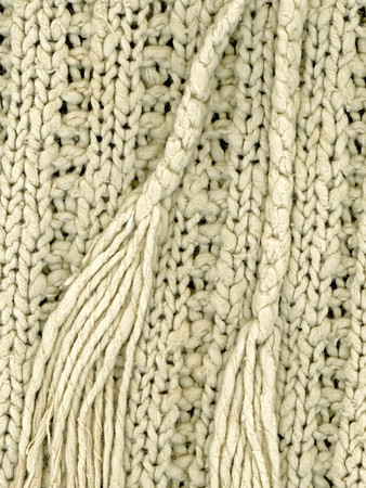 Close up of handmade knitted background