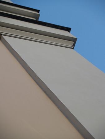 Detail of Moscow histoeical buildingの写真素材
