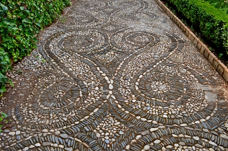 The Alhambra a Moorish citadel and palace is in Granada. It is the most renowned building of the Andalusian Islamic historical legacy with its many cultural attractions that make Granada a popular destination among the touristic cities of Spain.の写真素材