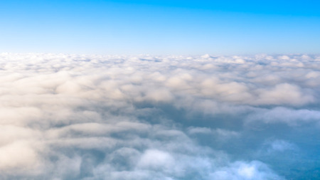 Super big clouds on sky
