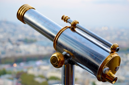Telescope Eiffel Towerの写真素材