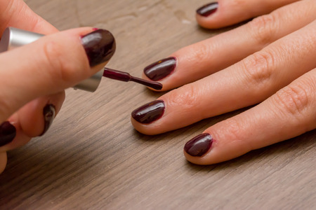 Polishing Nails
