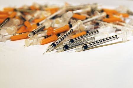 Syringes with room for text