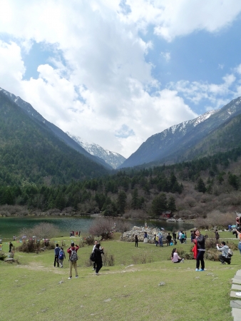 Tagong grassland-the plateau scenery in Chinaのeditorial素材