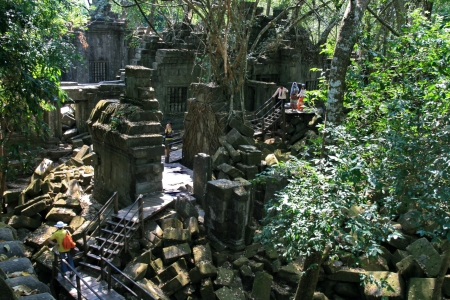 Bengmeanlea-in Angkor Wat of Cambodiaのeditorial素材