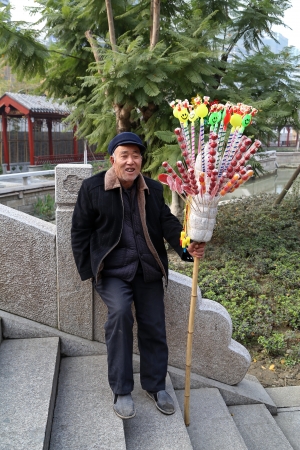 longtan water town in chengdu,chinaのeditorial素材