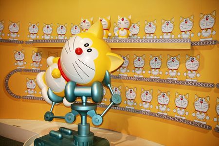 Doraemon Exhibition in kaohsiung,taiwanのeditorial素材