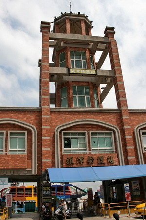 the wharf in taiwanのeditorial素材