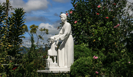 the monastery in vietnamのeditorial素材