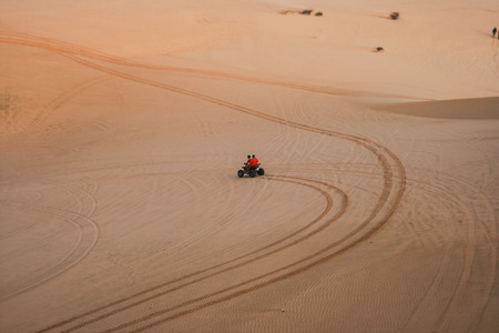 the desert in vietnamの写真素材