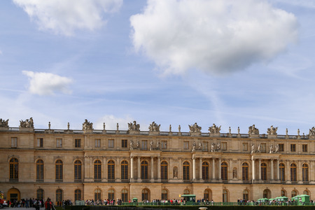 palace of versailles in paris,franceのeditorial素材