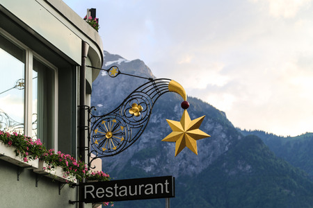 the landscape in a town,germanyのeditorial素材