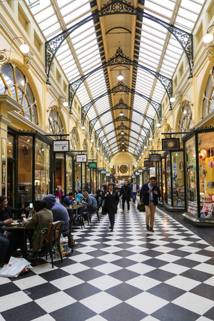oyal arcade in melbourne,australiaのeditorial素材