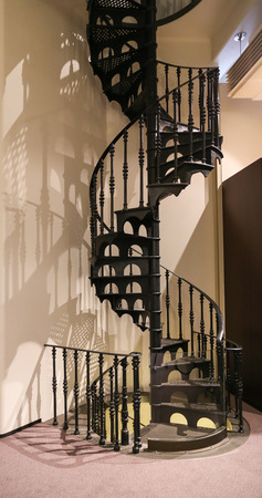 staircase in melbourne library,australia