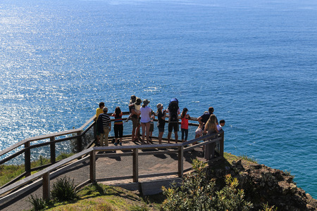 The nature landscape view in Cape Byron, Australiaのeditorial素材