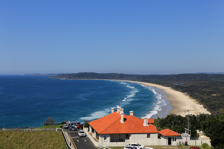 The nature landscape view of Cape Byron, Australiaのeditorial素材