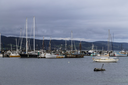 the landscape in port stephens,australiaのeditorial素材