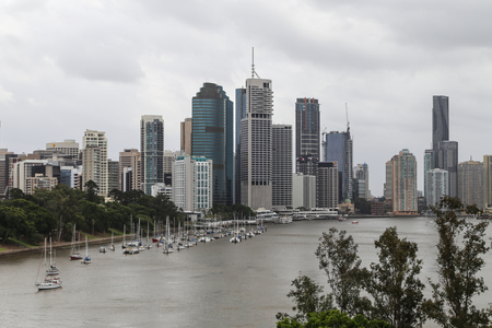 the landscape in brisbane,australiaのeditorial素材