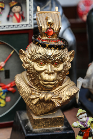 collection market in chengdu,chinaの写真素材