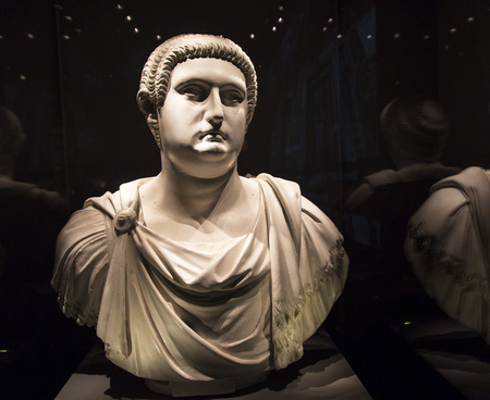 Ancient Rome cultural relics exhibition in the musuem,chengdu,china
