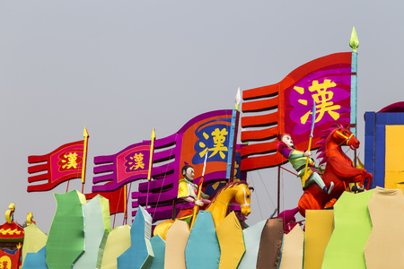 2016 chengdu temple fair in chinaのeditorial素材