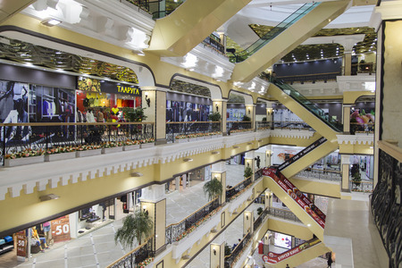 department store in yekaterinburg,russian federationのeditorial素材