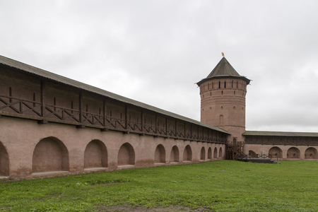 savior monastery of st.euthymias in suzdal,russiaのeditorial素材