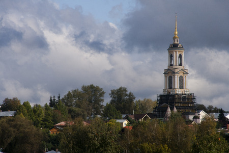 the church in suzdal,russian federationのeditorial素材