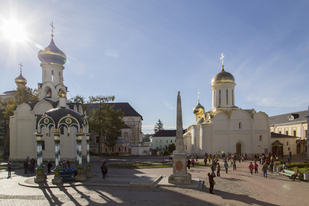the church in sam sergei abbey,russian federationのeditorial素材