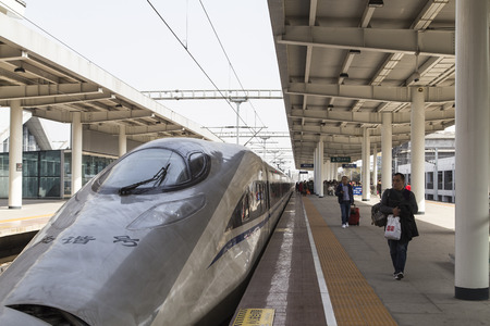 high-speed rail in chengdu,chinaのeditorial素材