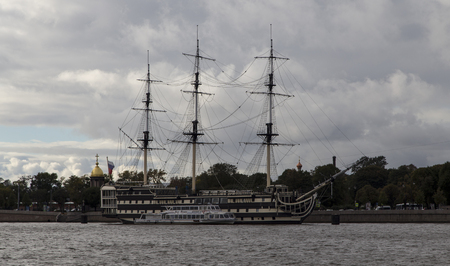 the landscape in st peterburgのeditorial素材