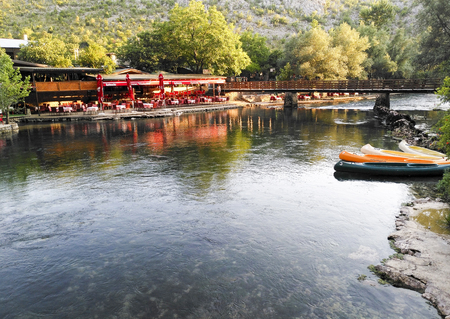 tourist resort in mostar,Bosnia and Herzegovinaのeditorial素材