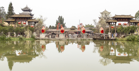 Daliang wine park in chengdu,chinaのeditorial素材