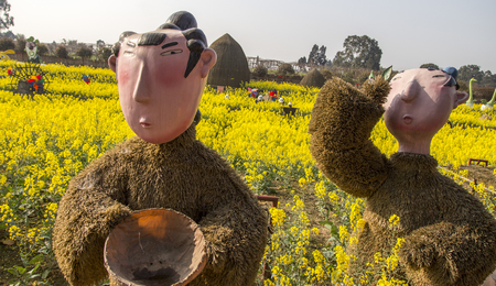 Country park in chengdu,chinaのeditorial素材
