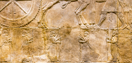 The carving sculpture in british museum