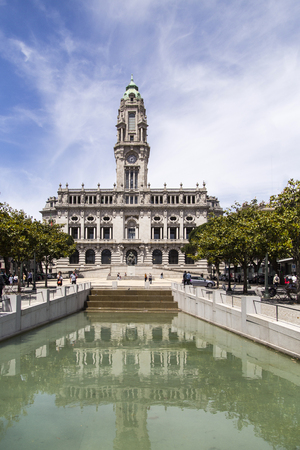 Liberty Square in porto, portugualのeditorial素材
