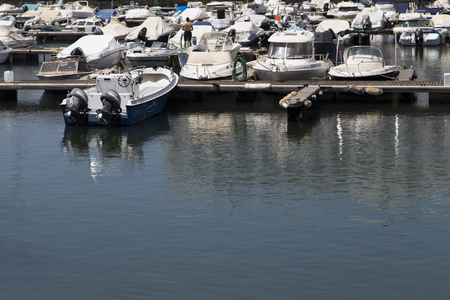 The wharf in faro,portugalのeditorial素材