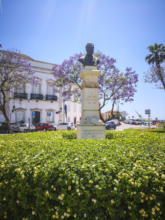 The landscape in faro, portugalのeditorial素材