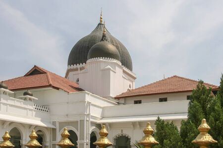 mosque in penang, malaysiaの写真素材