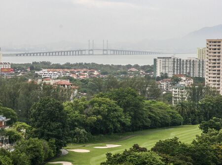 the landscape in penang, malaysiaの写真素材
