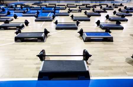 
Fitness club. Equipment, gym apparatus.の写真素材